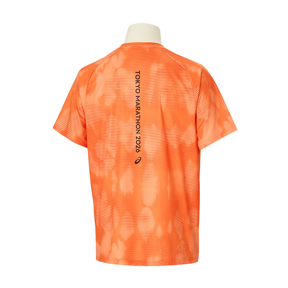 Tokyo Marathon 2026 LIMITED FADE SHORT SLEEVE TOP_SUN PEACH