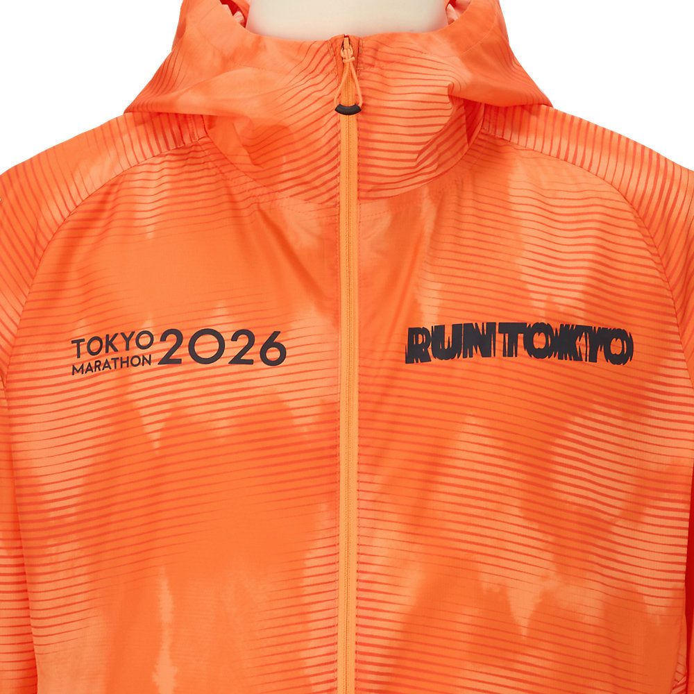 Tokyo Marathon 2026 LIMITED FADE JACKET_SUN PEACH