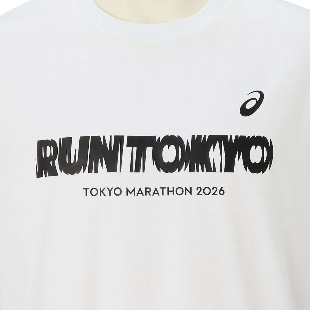 Tokyo Marathon 2026 LIMITED SHORT SLEEVE TOP 1_BRILLIANT WHITE