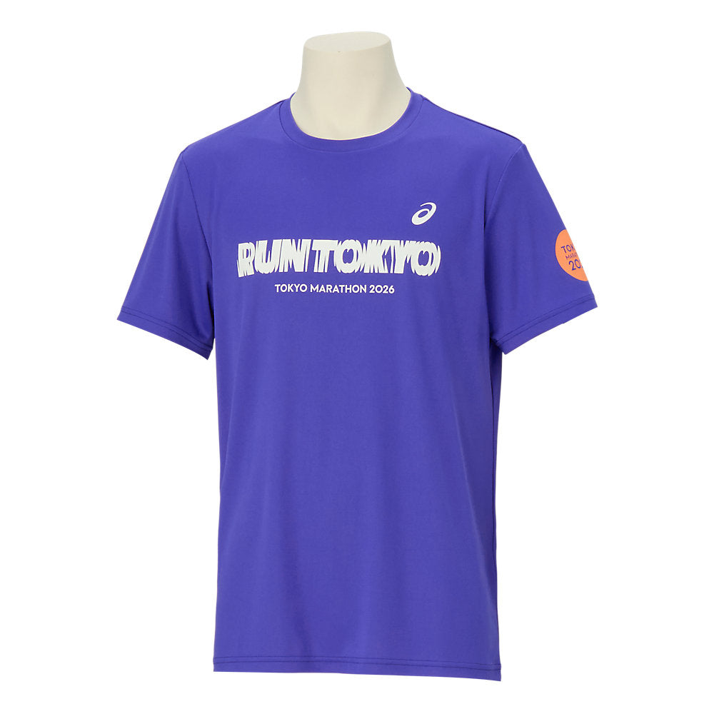 Tokyo Marathon 2026 LIMITED SHORT SLEEVE TOP 1_COBALT BURST
