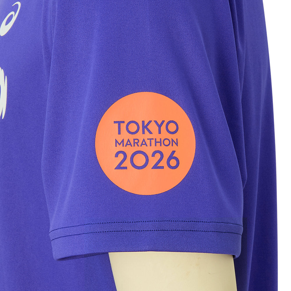 Tokyo Marathon 2026 LIMITED SHORT SLEEVE TOP 1_COBALT BURST