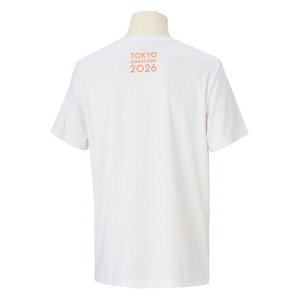 Tokyo Marathon 2026 LIMITED SHORT SLEEVE TOP 2_BRILLIANT WHITE