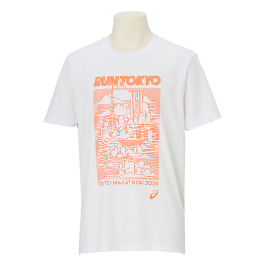 Tokyo Marathon 2026 LIMITED SHORT SLEEVE TOP 2_BRILLIANT WHITE