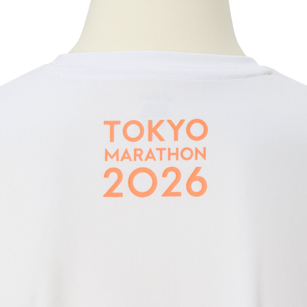 Tokyo Marathon 2026 LIMITED SHORT SLEEVE TOP 2_BRILLIANT WHITE