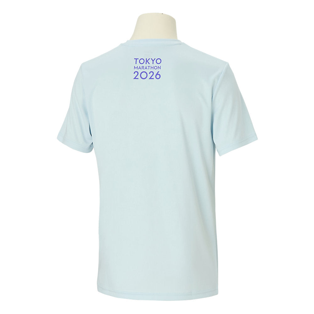 Tokyo Marathon 2026 LIMITED SHORT SLEEVE TOP 2_SKY