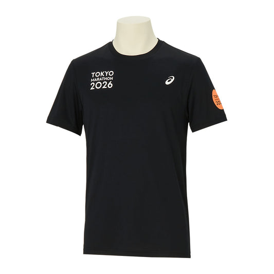 Tokyo Marathon 2026 LIMITED SHORT SLEEVE TOP 3_PERFORMANCE BLACK