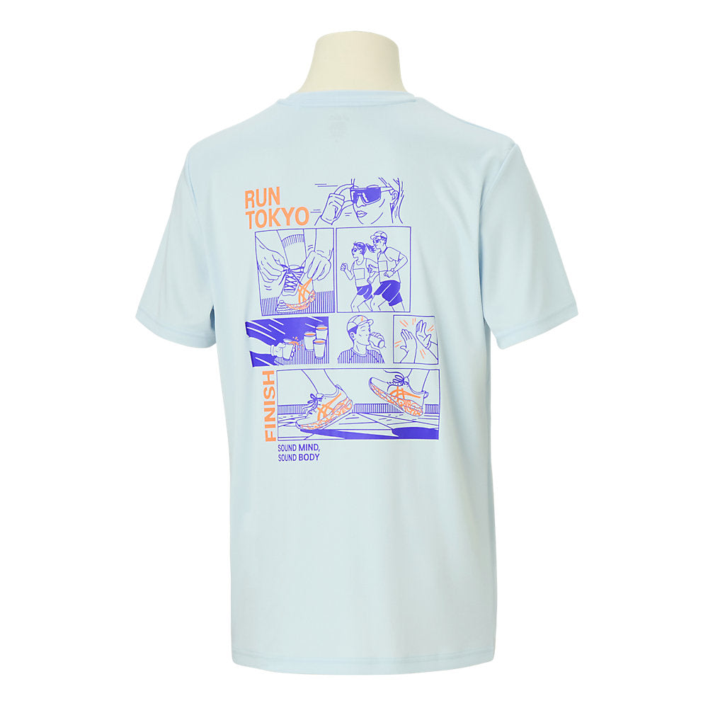 Tokyo Marathon 2026 LIMITED SHORT SLEEVE TOP 4_SKY