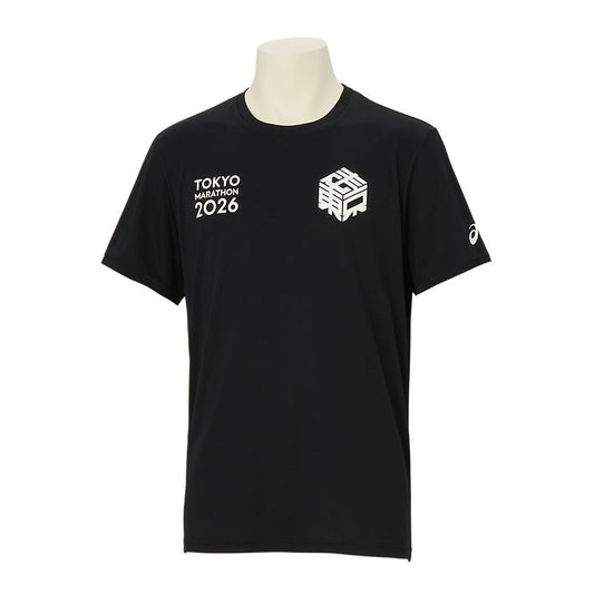 Tokyo Marathon 2026 LIMITED SHORT SLEEVE TOP 5_PERFORMANCE BLACK