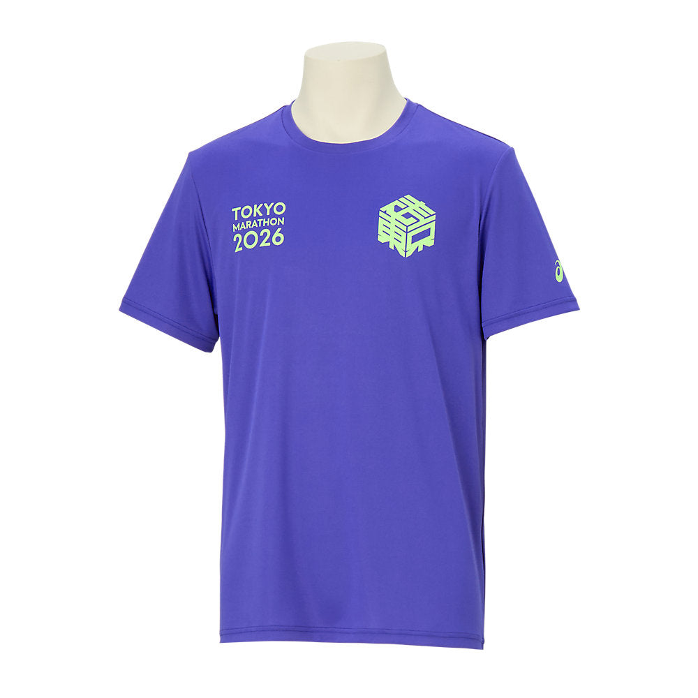 Tokyo Marathon 2026 LIMITED SHORT SLEEVE TOP 5_COBALT BURST
