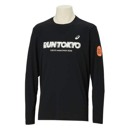 Tokyo Marathon 2026 LIMITED LONG SLEEVE TOP_PERFORMANCE BLACK