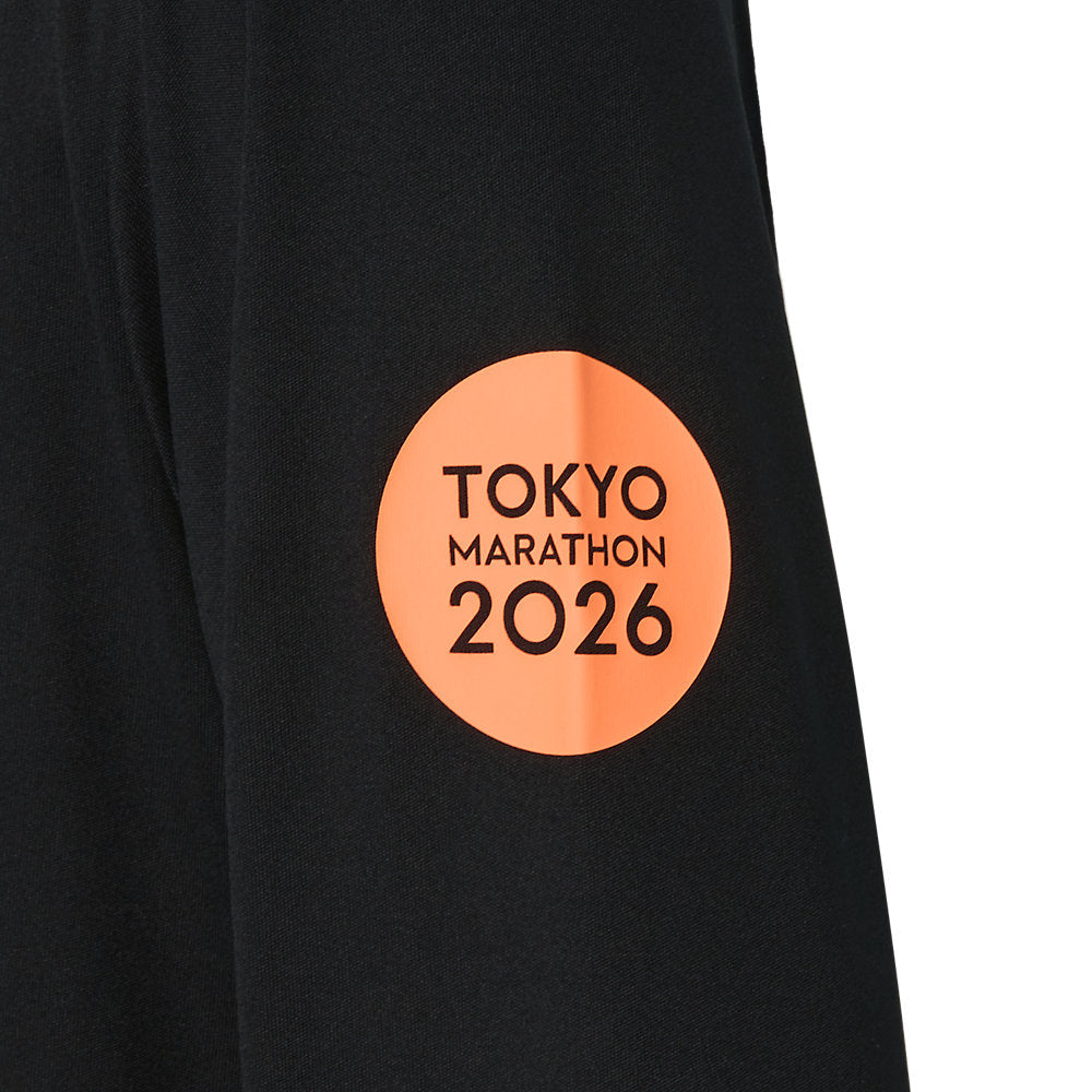 Tokyo Marathon 2026 LIMITED LONG SLEEVE TOP_PERFORMANCE BLACK