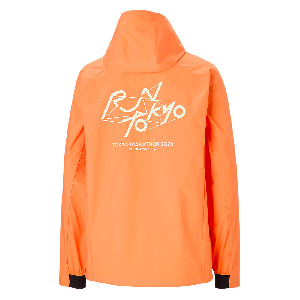 お値下げ⭐️東京マラソンMARATHON 2026 アウターウェア L Asics Tokyo Marathon 2026 Limited Fade Jacket Brilliant White