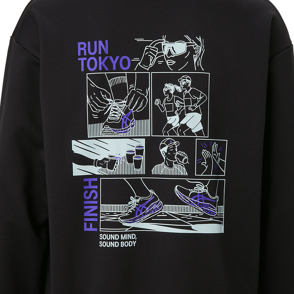 Tokyo Marathon 2026 LIMITED SWEAT HOODIE_PERFORMANCE BLACK