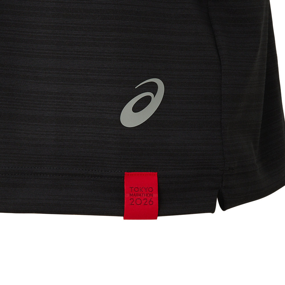 Tokyo Marathon 2026 LIMITED POLO SHORT SLEEVE TOP_PERFORMANCE BLACK