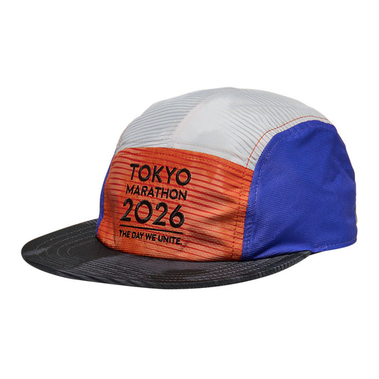 Tokyo Marathon 2026 LIMITED FADE 5 PANEL CAP_SUN PEACH/COBALT BURST