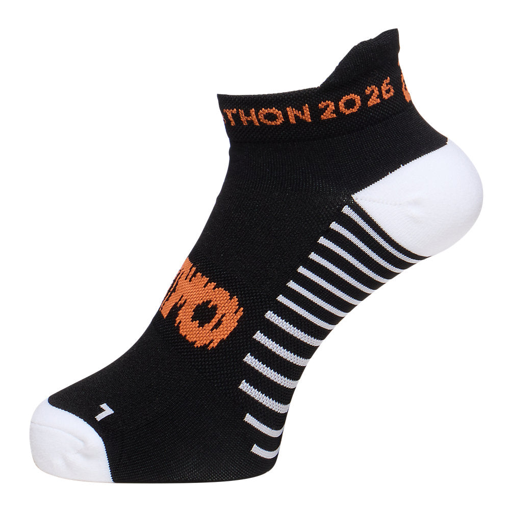Tokyo Marathon 2026 LIMITED ANKLE SOCKS_PERFORMANCE BLACK