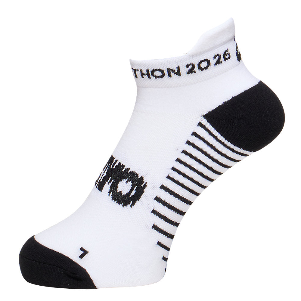 Tokyo Marathon 2026 LIMITED ANKLE SOCKS_BRILLIANT WHITE