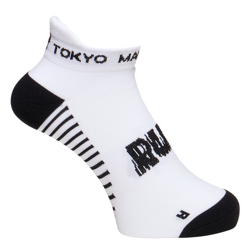 Tokyo Marathon 2026 LIMITED ANKLE SOCKS_BRILLIANT WHITE